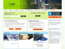 Tablet Screenshot of gulfjobshunt.com